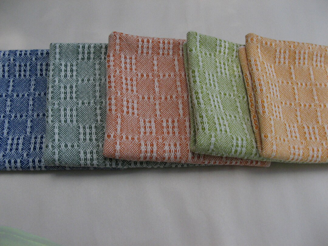 Hand Woven Kitchen Towel Etsy