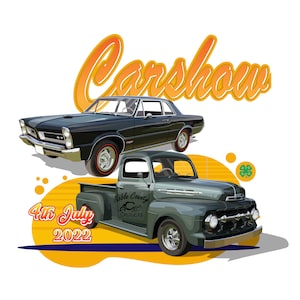 Custom Car Digital Drawing, Vector Car Illustration Customized Cartoon Car Drawing, Car Art, Car Guy Gift, For father, Car Design for boy