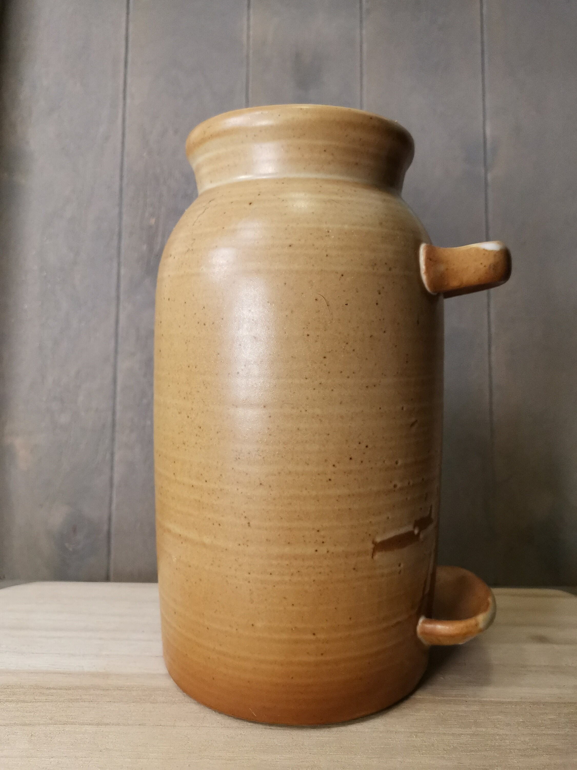 Pot en Grès Village Ancien Des Années 1960 Vintage