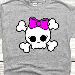 Czaszka Svg, Słodka Dziewczyna Czaszka Svg, Cukrowa Czaszka Svg, Plik Cięcia Halloween dla Cricut i Silhouette