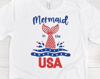 Free Free Mermaid In The Usa Svg SVG PNG EPS DXF File