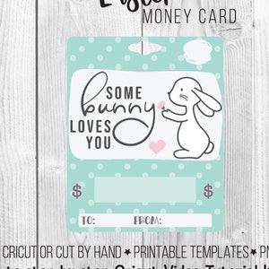 Carta denaro pasquale stampabile, carta denaro custodia balsamo per labbra, modello carta contante pasquale PNG SVG