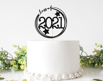 Download Graduation Cake Topper Svg Etsy