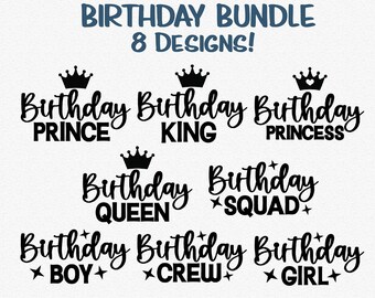 Download Birthday Squad Svg Etsy
