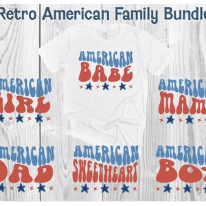 Retro USA Svg, 4th of July Svg, Patriotic Shirt, Cut file for Cricut and Silhouette