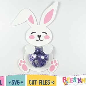 Hase Süßigkeiten Halter geschnitten Datei für Cricut oder Silhouette