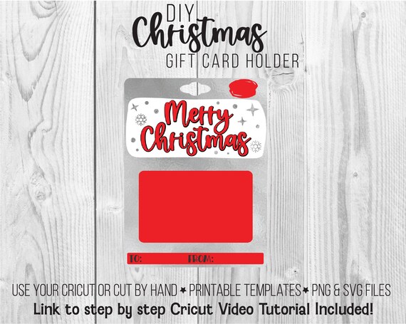 Printable christmas gift card holder Clearance