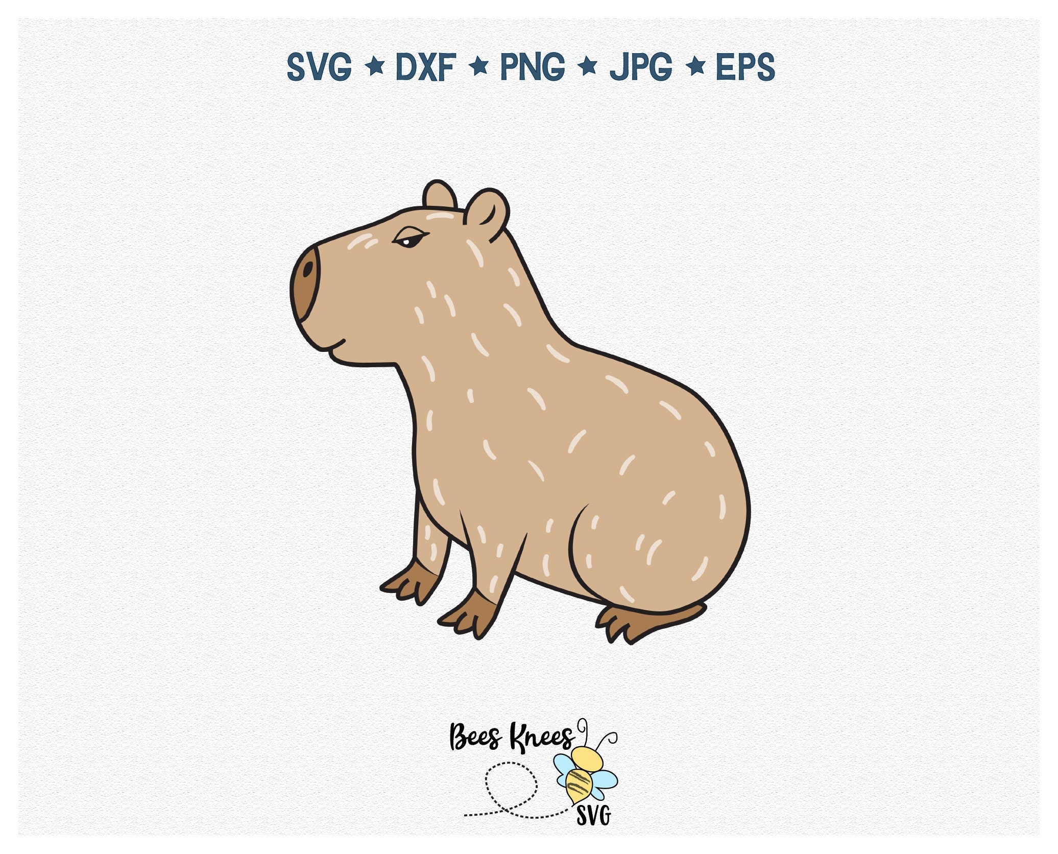 Sticker for Sale avec l'œuvre « Capybara petit pixel » de l