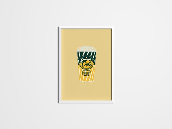 Del's Lemonade 8x10 Illustration Print