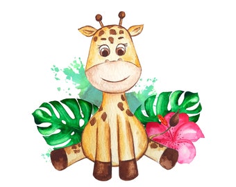 Clipart De Jirafa Etsy
