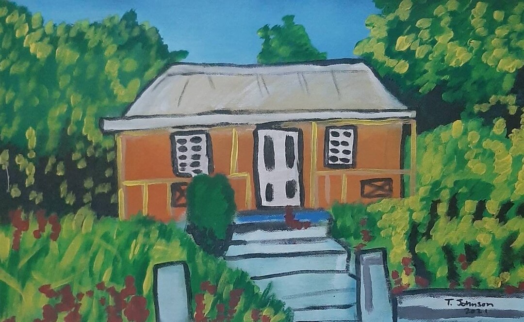 House Painting on Canvaspaintingartwall Artscenery Etsy UK