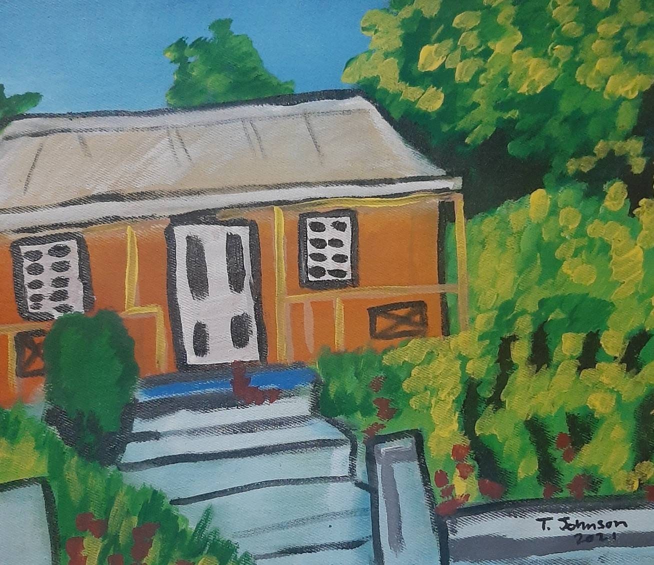 House Painting on Canvaspaintingartwall Artscenery Etsy UK