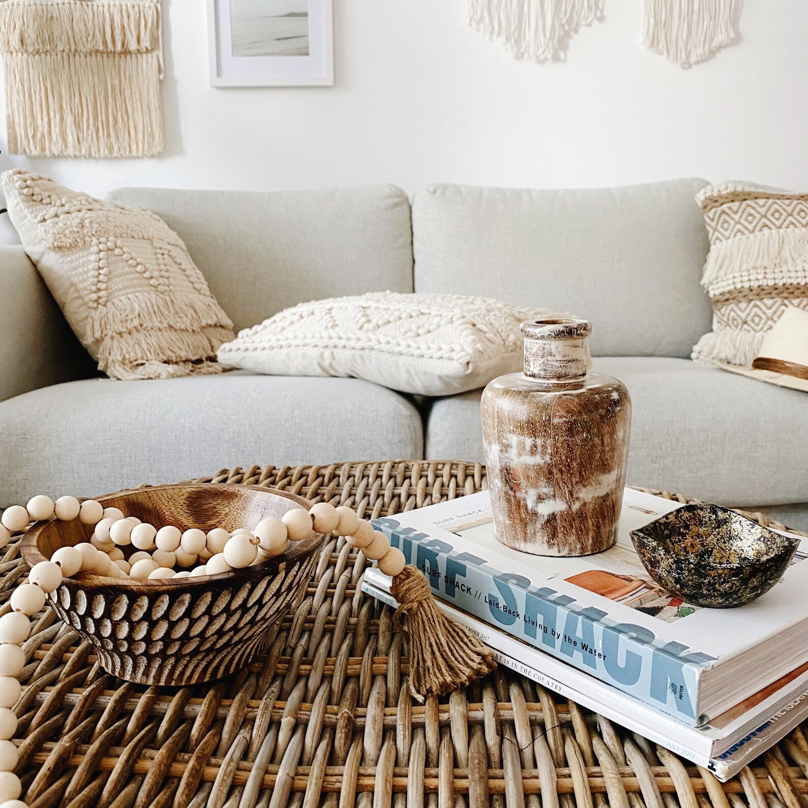 Wood Vase Coffee Table Decor Farmhouse Wooden Vase Bottle Etsy