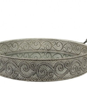 Decorative Tray, Farmhouse Tray, Silver Vanity Tray, Coffee Table Tray, Ottoman Tray, Perfume Tray, Antique Mirror Metal Tray, Serving Tray