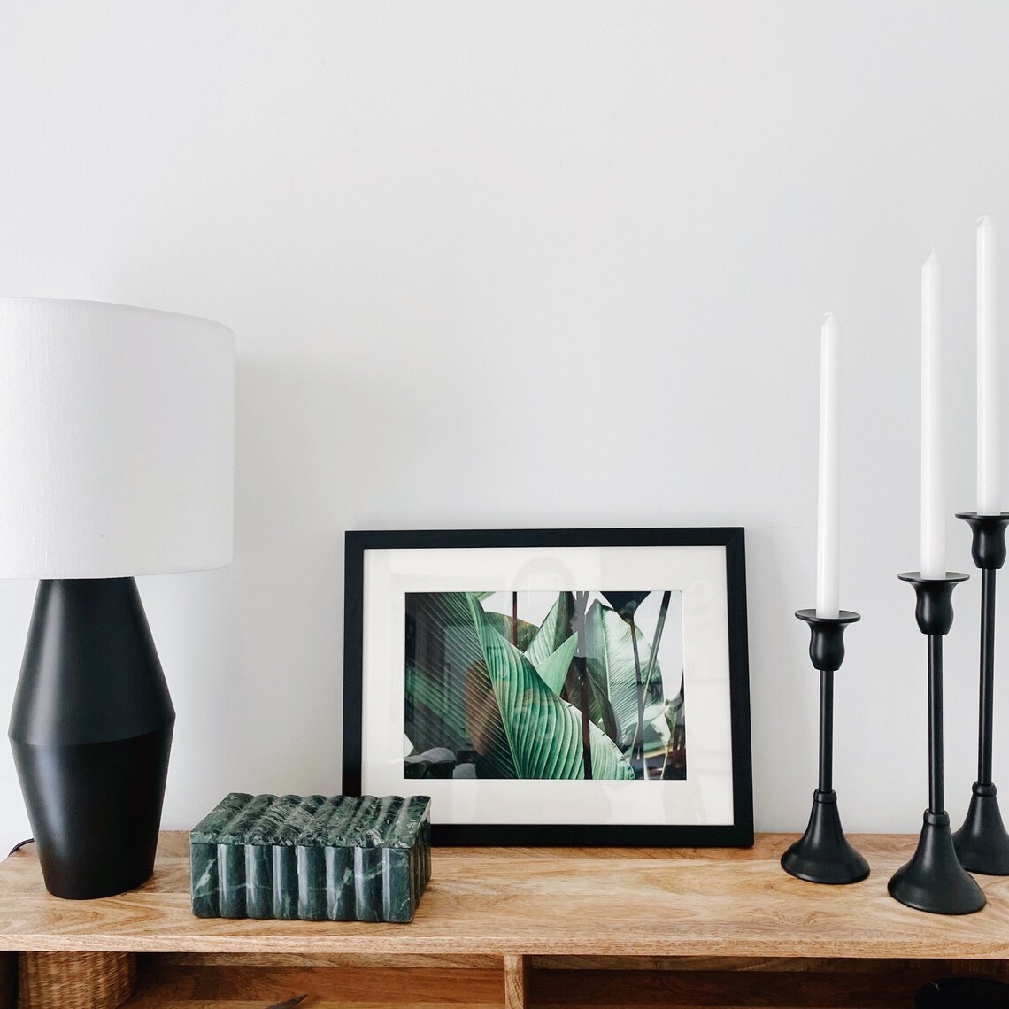 Matte Black Candle Holders Set of 3 for Taper Candles Mantle Etsy