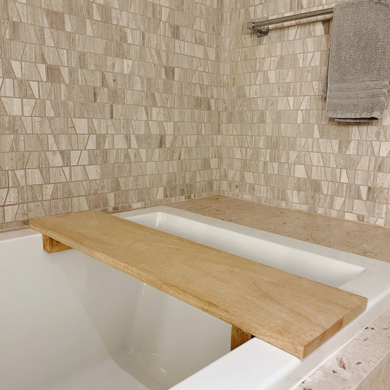 Matte Black Bathtub Caddy Tray Bath Tray Tray for Bathroom Etsy