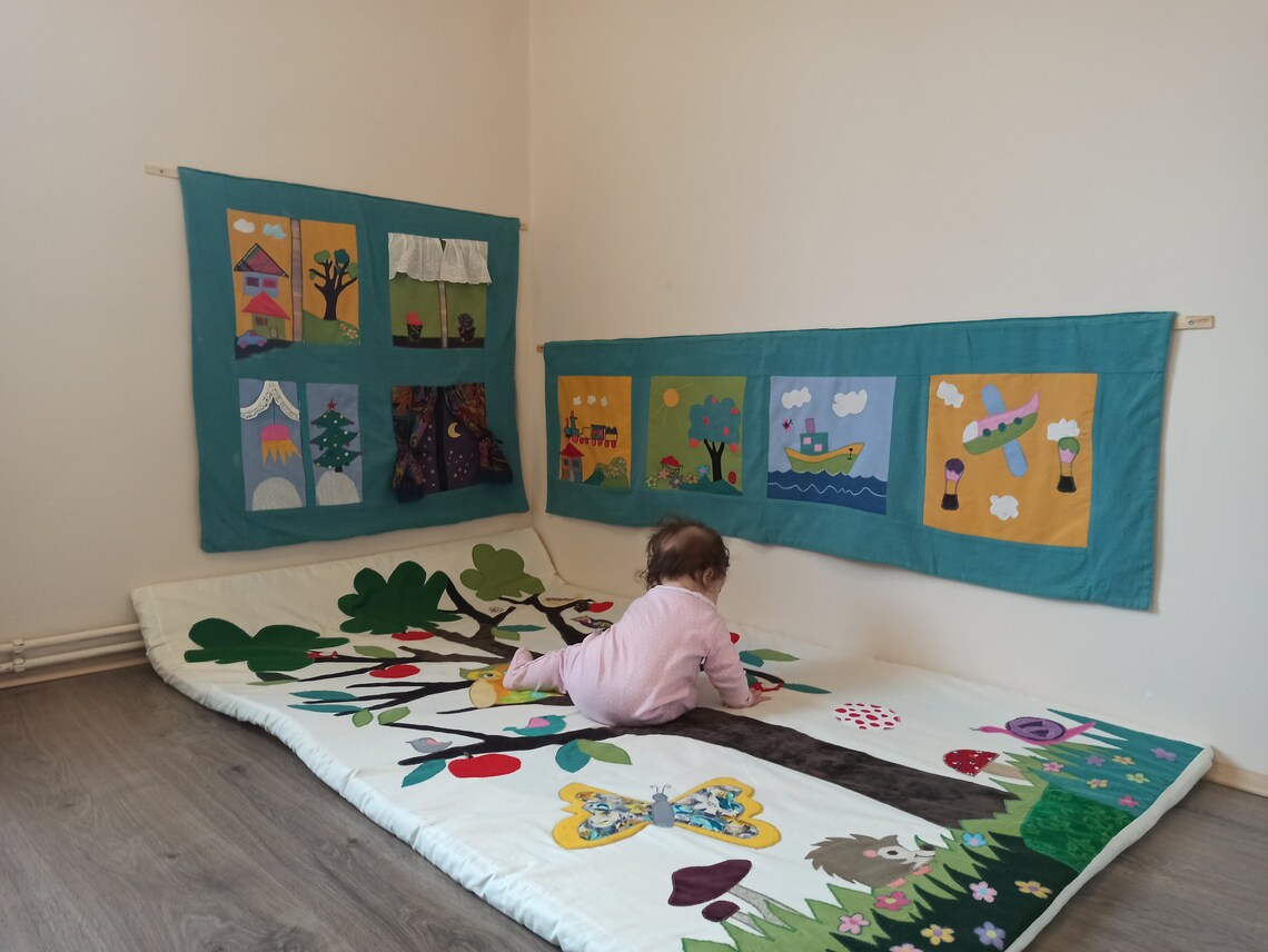 Handmade Nursery Wall Decor Baby Nursery Wall Hanging Wall Etsy