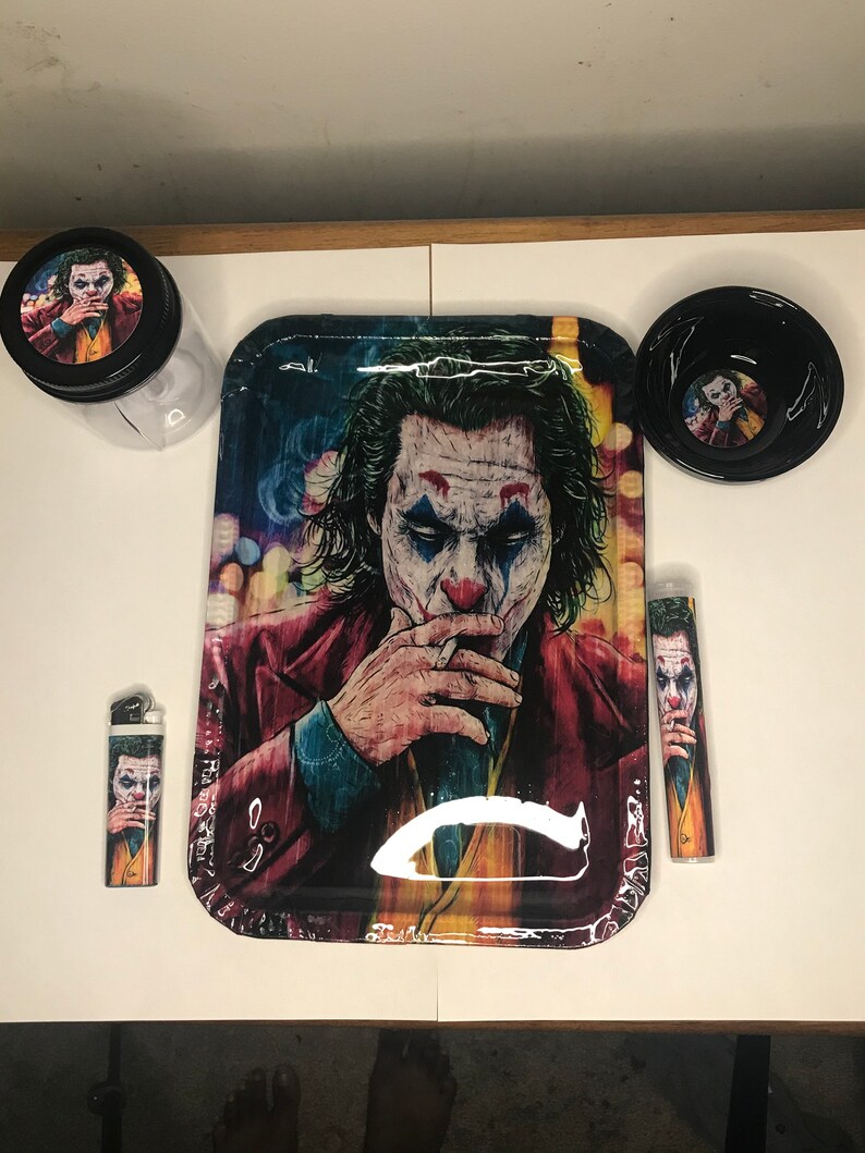 Joker Rolling Tray Set Etsy