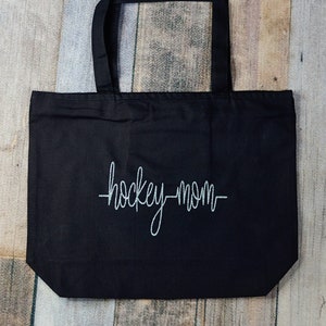 Hockey Mom Zippered Bag