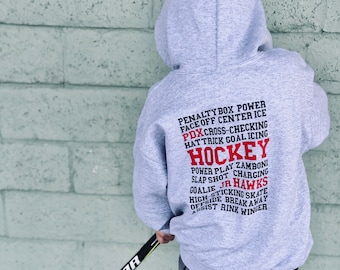 Custom Hockey Team Sweatshirt | Unisex Youth
