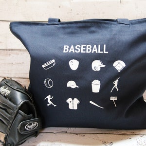 Baseball | Zippered Bag