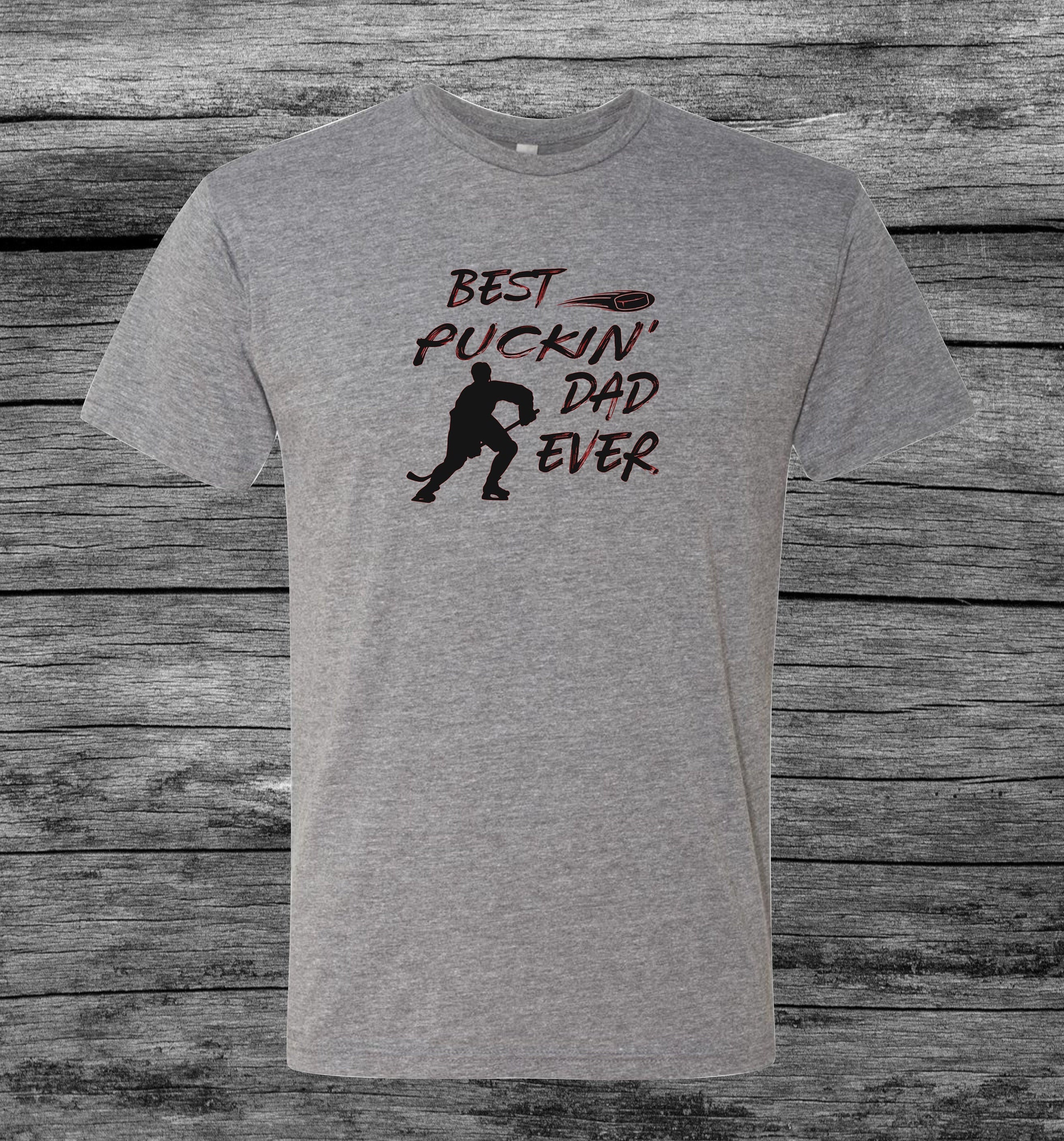 Best Puckin Dad Ever Hockey Dad Fathers Day Gift Ideas - Etsy