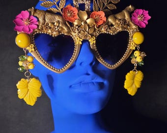Occhiali da sole boho jungle