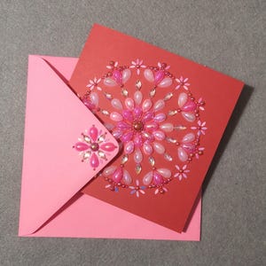 speciale valentijnskaart - extravagant en luxueus - handgemaakt