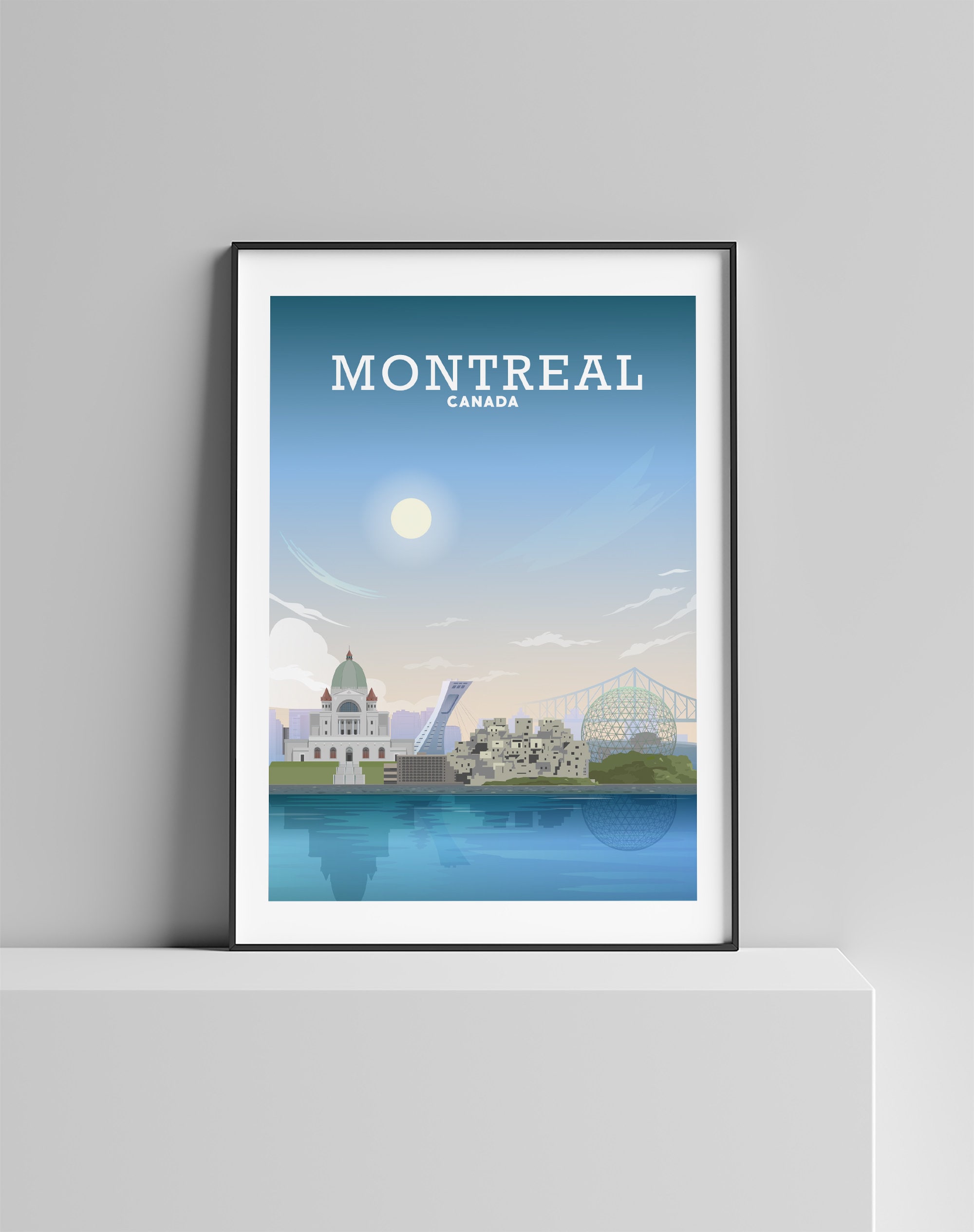 Montreal Canada Montreal Print Quebec Poster Canada Art Etsy