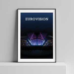 Eurovision Print, Eurovision Song, Eurovision Gifts