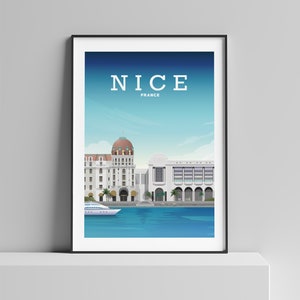 Leuke Frankrijk-print, Franse reisposter