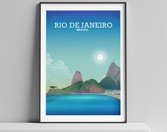 Poster Rivers - Rio de Janeiro | .nl