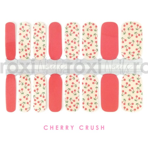 Rainbow Nail Polish Strips / Nail Wraps / Nail Art Stickers Etsy