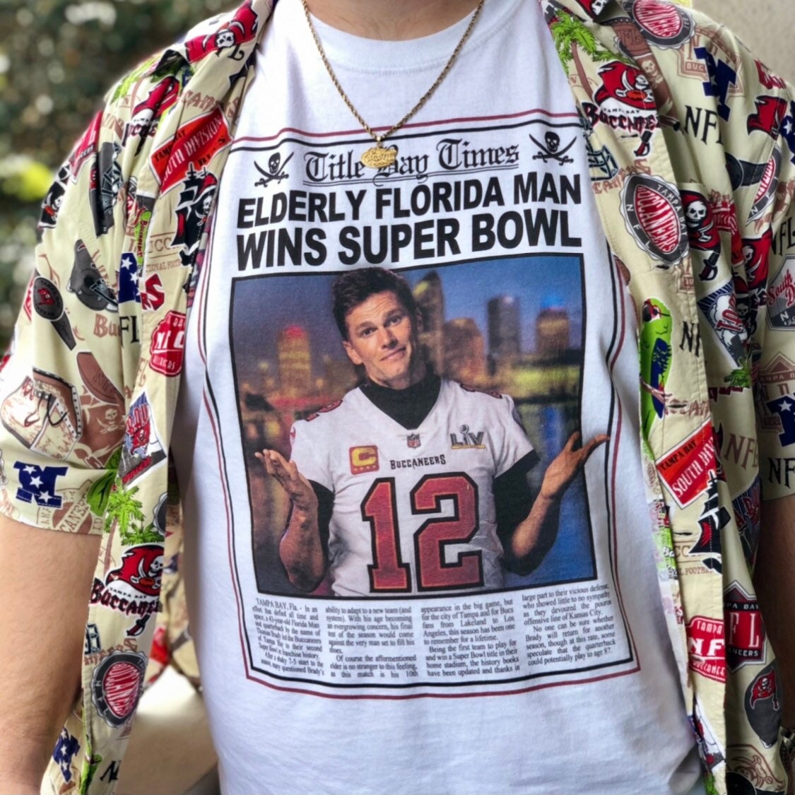 Tom Brady Buccaneers Shirt