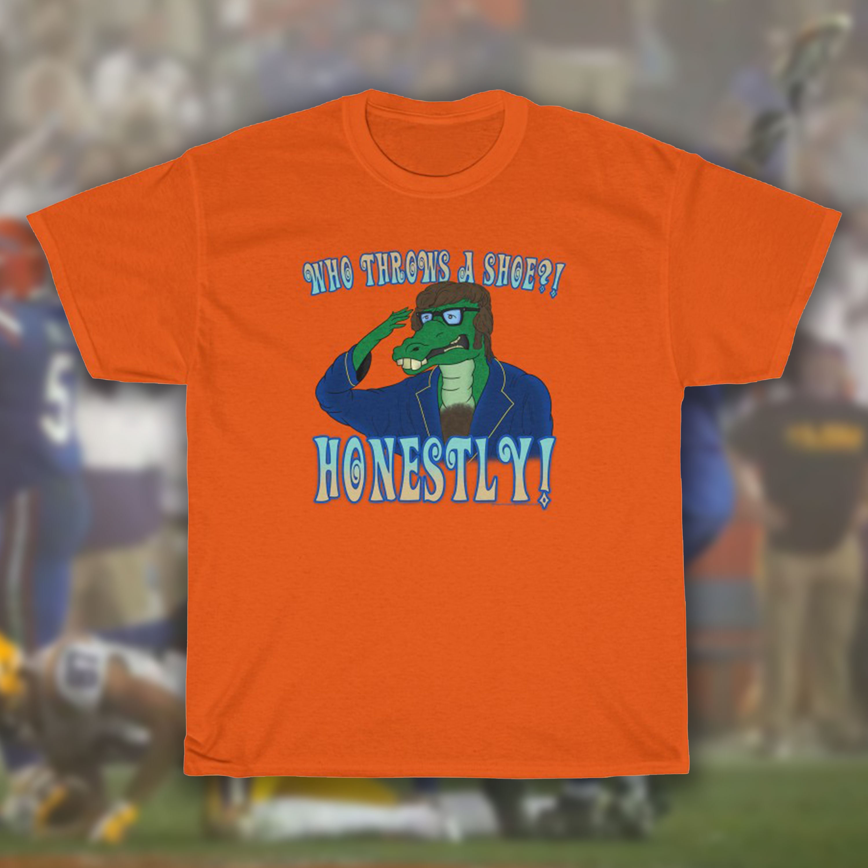 Florida Gators Inspired Austin Powers who Throws A Shoe Shirt Etsy