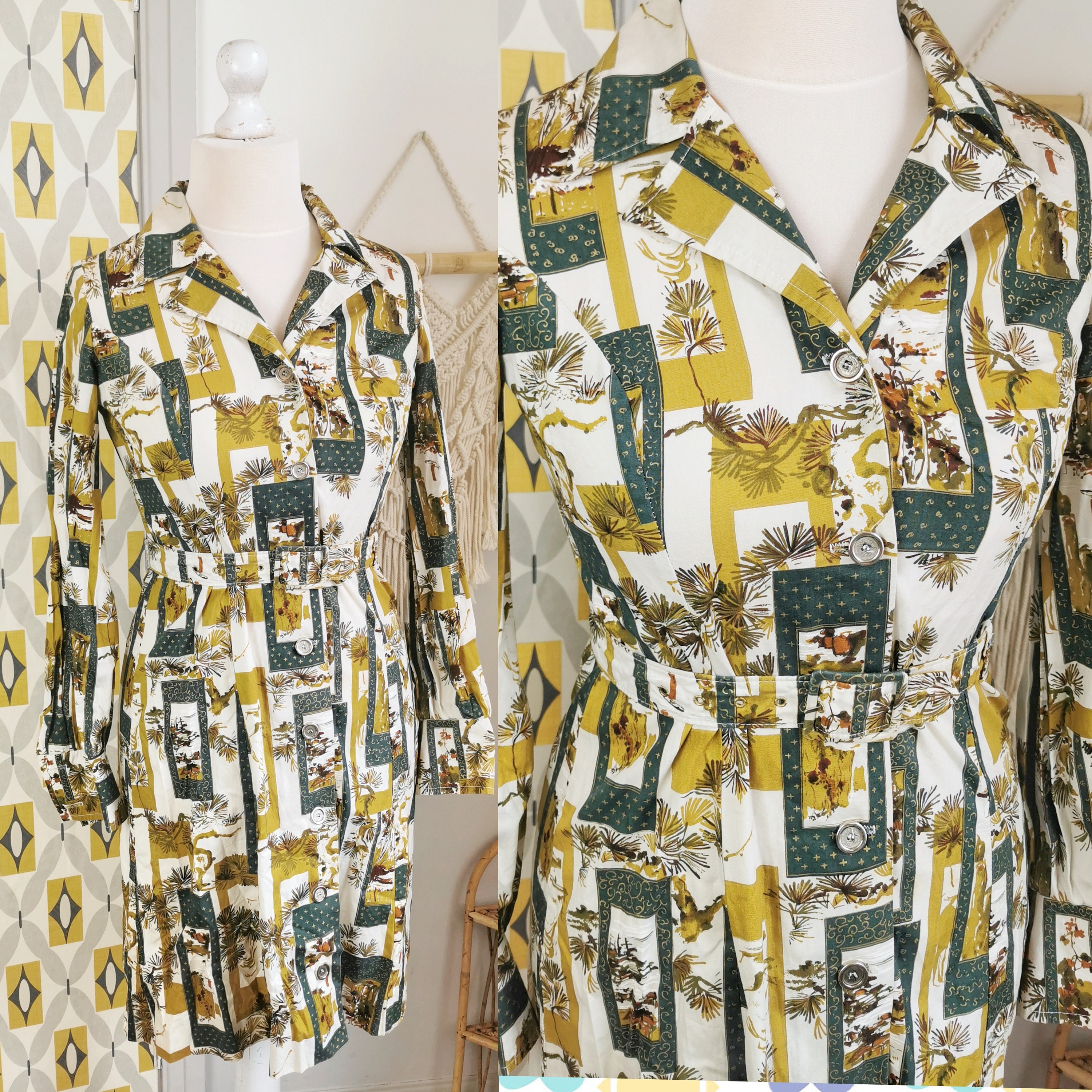 新作商品 Japanese Vintage 70s Shirt - Etsy トップス