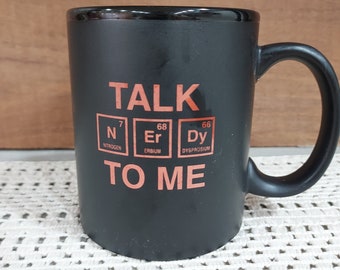 Praat met Nerdy to Me mok