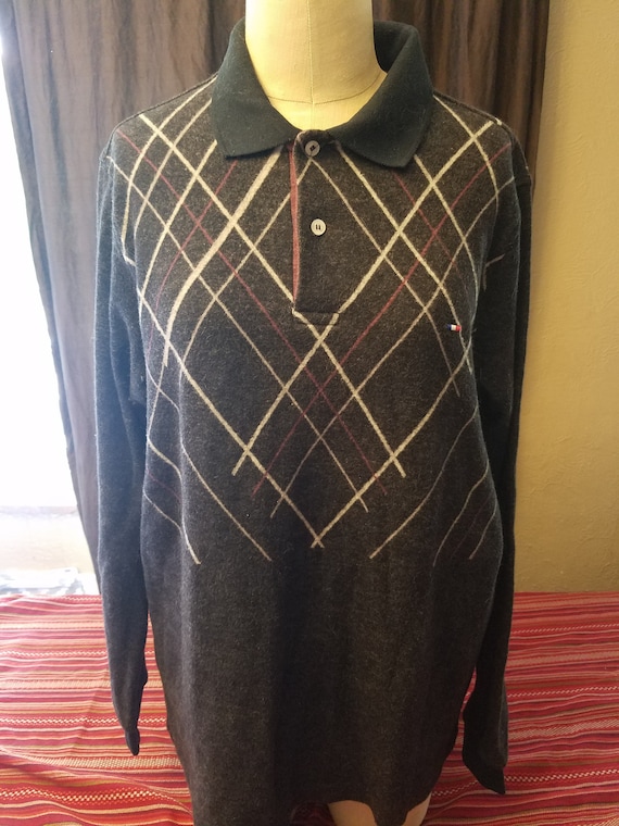 Vintage Carven Paris Mens Sweater