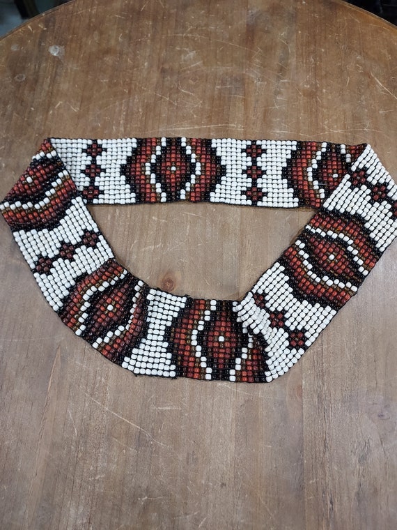 Vintage Beaded Belt - image 1