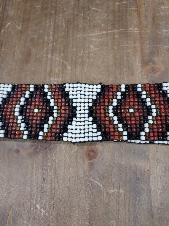 Vintage Beaded Belt - image 6