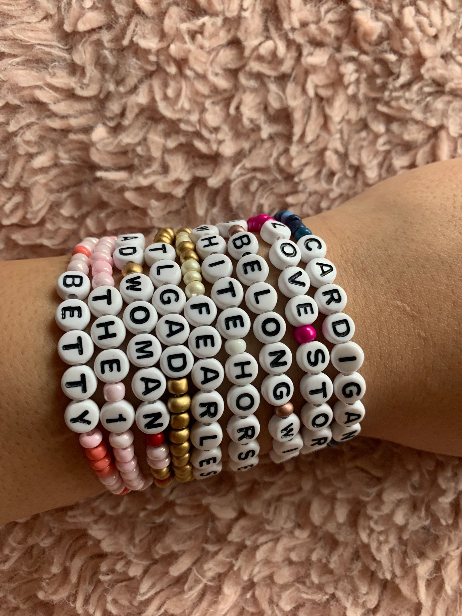 Taylor Swift Bracelets Etsy