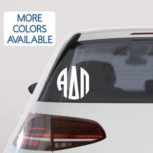 Sorority Sticker - Alpha Delta Pi Sticker - Alpha Delta Pi Decal - Car Sticker - Car Decal - Big Little Gift - Sorority Gift