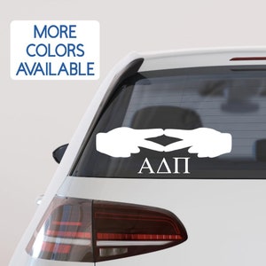 Sorority Sticker - Alpha Delta Pi Sticker - Alpha Delta Pi Decal - Car Sticker - Car Decal - Big Little Gift - Sorority Gift