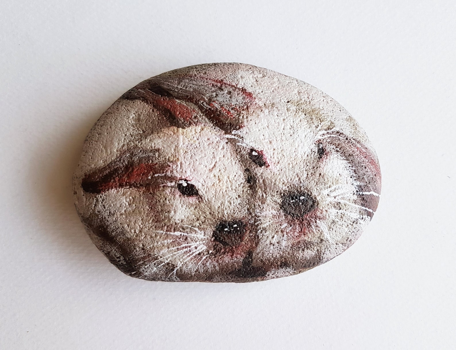 Pintura de conejo pintado bondad rocks animales inspirados a | Etsy