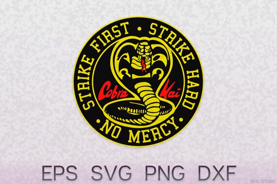 Cobra kai logo vector SVG | Etsy