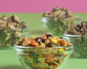 Trozos de Reese's picados – 450 g. Cobertura para dulces, barra de postres para fiestas, buffet de dulces para bodas, mezclas para hornear, coberturas para helados y cupcakes.