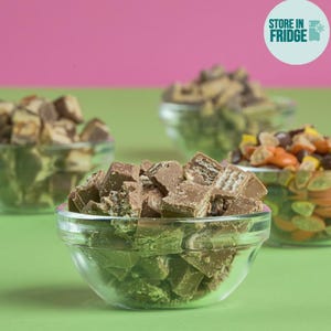 Chopped Kit Kat Bits 1 lb. – Candy Topping for Baking, Desserts and Candy Buffets | Perfect for Birthdays & Events