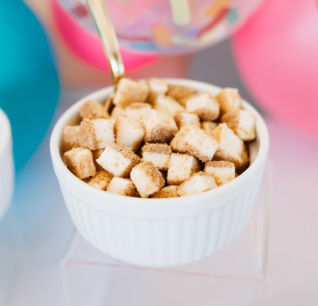 Cheesecake Pieces Petite Cubes Ice Cream Party and Dessert Etsy