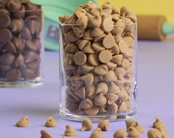Chips de mantequilla de cacahuete Hershey's (450 g): coberturas para postres, repostería, dulces, fiestas, bodas y cumpleaños.