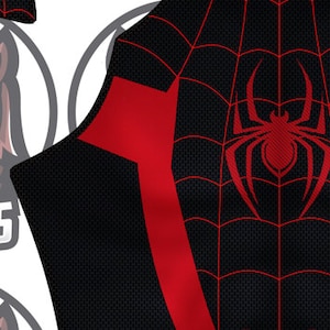 Spiderman Miles Morales pattern file